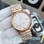 Copy Omega Seamaster Two Tone Rose Gold Watch Automatic Movement
